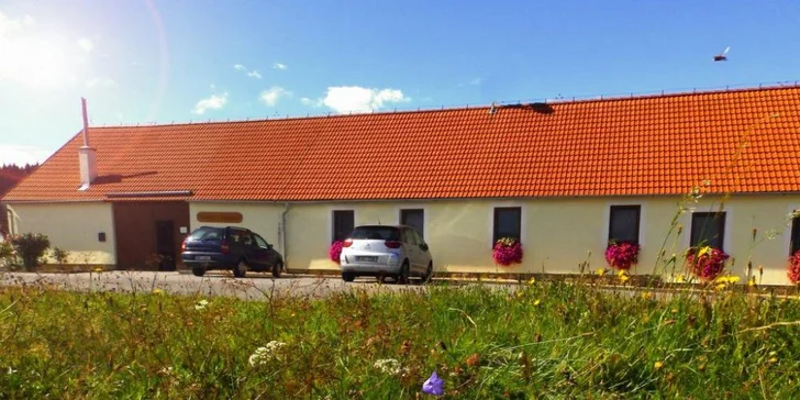 Jihočeský penzion mezi Českým Krumlovem a Třeboní: apartmány se snídaní
