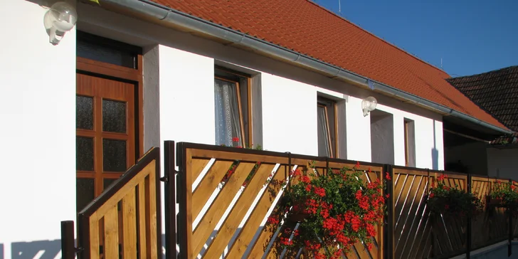Jihočeský penzion mezi Českým Krumlovem a Třeboní: apartmány pro 2–5 osob