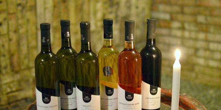 Romantika uprostřed vinic: gurmánská polopenze i volná konzumace vína