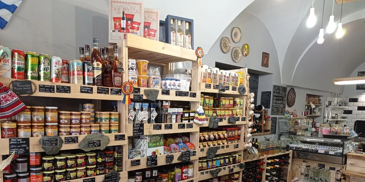 Řecké vegetariánské dobroty na odnos s sebou: porce pro 1 nebo 2 osoby či celý talíř
