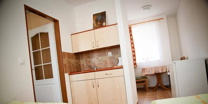 Jihočeský penzion mezi Českým Krumlovem a Třeboní: apartmány pro 2–5 osob