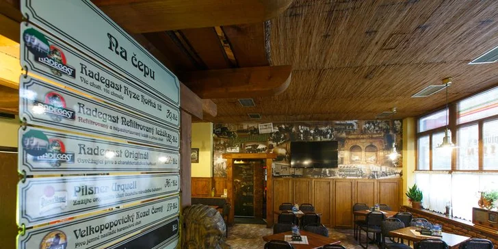 Otevřený voucher v hodnotě 500 nebo 1000 Kč na nápoje v Pivnici Assen