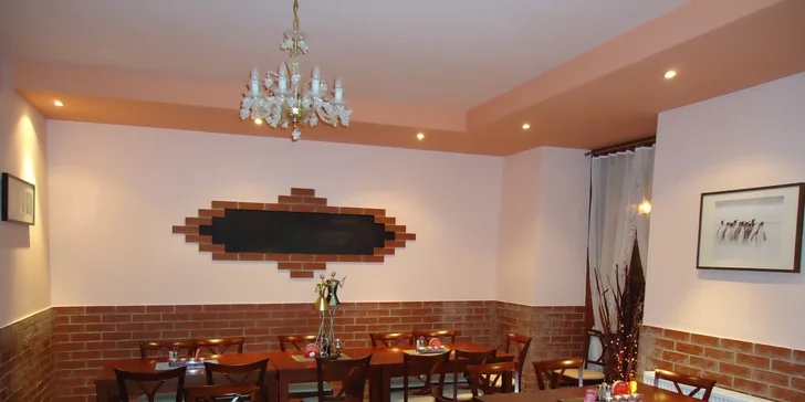 Francouzské tříchodové menu pro dva 