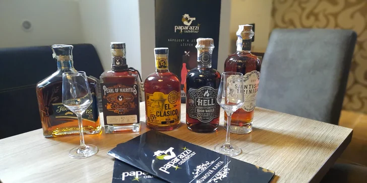 Rumová degustace: Ochutnejte 5 úžasných druhů z Kuby i Trinidadu