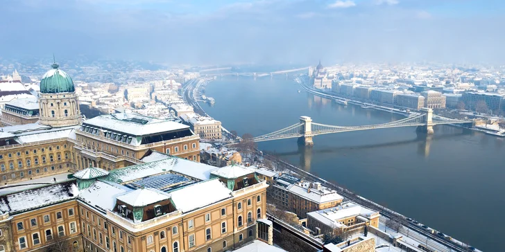 Dovolená v Budapešti: hotel blízko centra města se snídaní a welcome drinkem