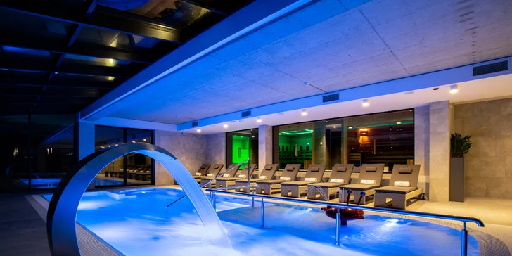 Moderní hotel v lázeňském městě Piwniczna-Zdrój: strava i neomezený wellness