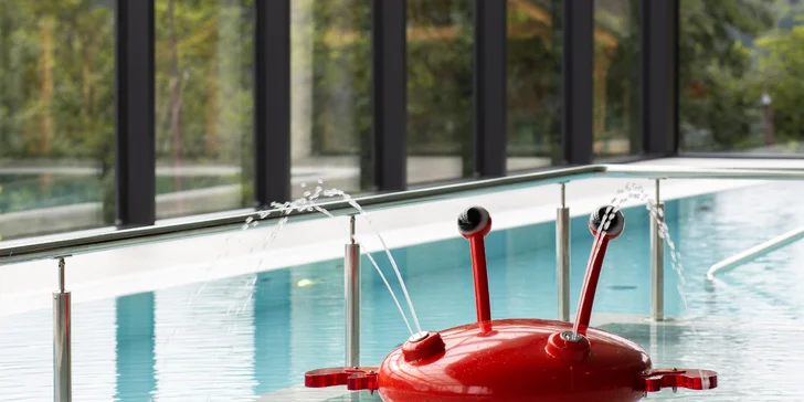 Moderní hotel v lázeňském městě Piwniczna-Zdrój: strava i neomezený wellness