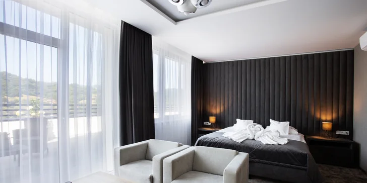 Moderní hotel v lázeňském městě Piwniczna-Zdrój: strava i neomezený wellness