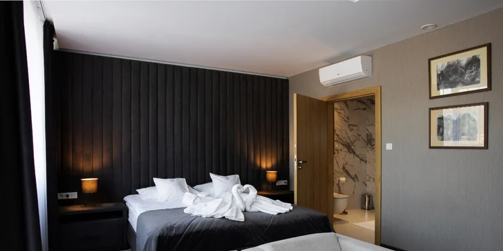 Moderní hotel v lázeňském městě Piwniczna-Zdrój: strava i neomezený wellness