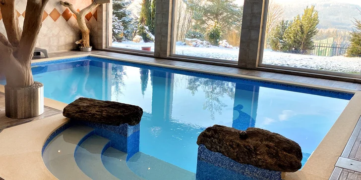 Svatomartinský pobyt v Podlesí: pokoj Lux, polopenze, bazén a další relaxace i zábava