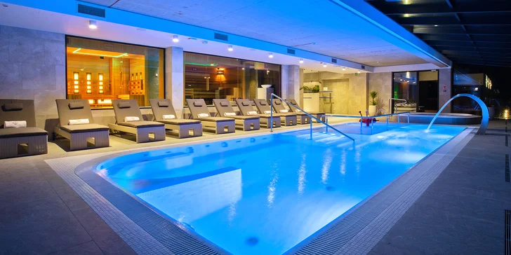 Moderní hotel v lázeňském městě Piwniczna-Zdrój: strava i neomezený wellness