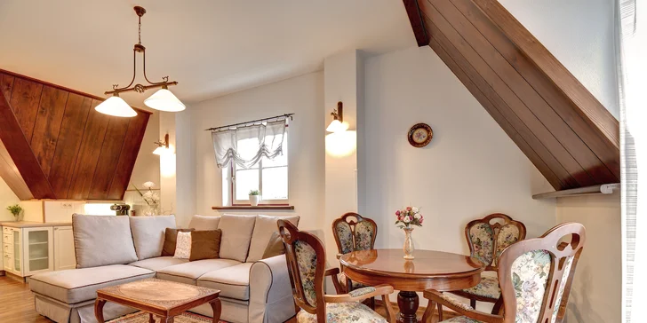 Dovolená v Třeboni: vybavené apartmány, případně i vlastní sauna nebo masáž