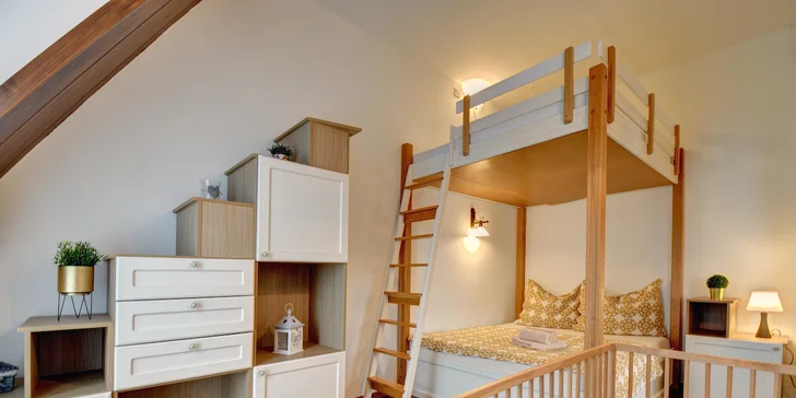 Dovolená v Třeboni: vybavené apartmány, případně i vlastní sauna nebo masáž