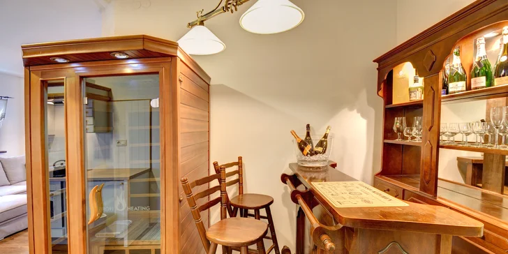 Dovolená v Třeboni: vybavené apartmány, případně i vlastní sauna nebo masáž