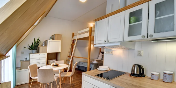 Dovolená v Třeboni: vybavené apartmány, případně i vlastní sauna nebo masáž