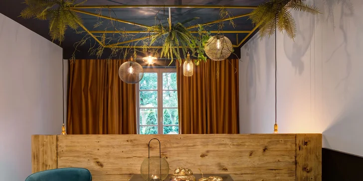Pobyt v apartmánech v Dobříši: wellness a kosmetika i degustační menu