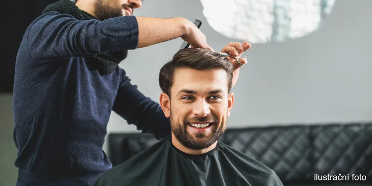 Buďte za dokonalého šviháka: pánský střih včetně konzultace a stylingu