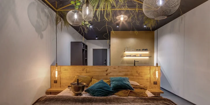 Pobyt v apartmánech v Dobříši: wellness a kosmetika i degustační menu