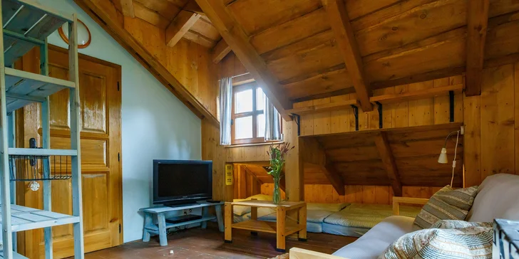 Pronájem vybavených apartmánů přímo uprostřed sjezdovky v Orlických horách