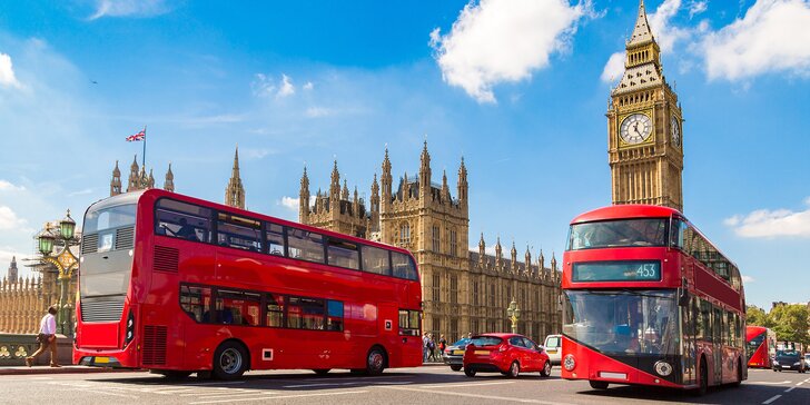 Velikonoce v Londýně: busem na 1 noc se snídaní, prohlídka památek s průvodcem