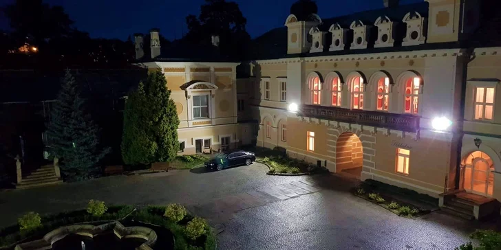 Luxusní apartmá na zámku ve Světlé nad Sázavou včetně prohlídky zámku