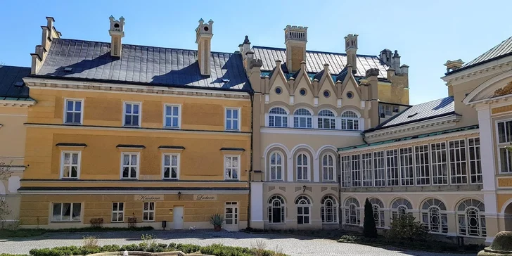 Luxusní apartmá na zámku ve Světlé nad Sázavou včetně prohlídky zámku