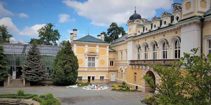 Luxusní apartmá na zámku ve Světlé nad Sázavou včetně prohlídky zámku
