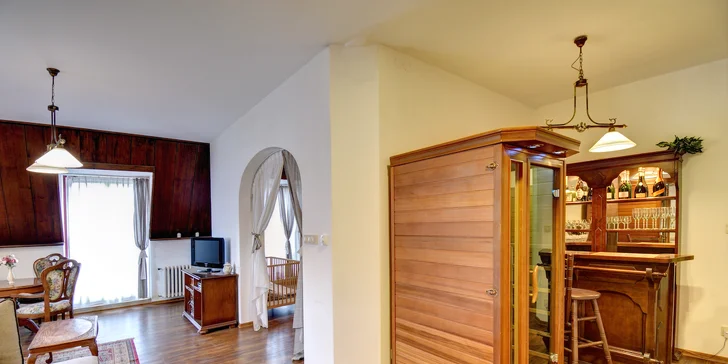 Dovolená v Třeboni: vybavené apartmány, případně i vlastní sauna nebo masáž