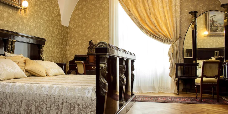 Luxusní apartmá na zámku ve Světlé nad Sázavou včetně prohlídky zámku