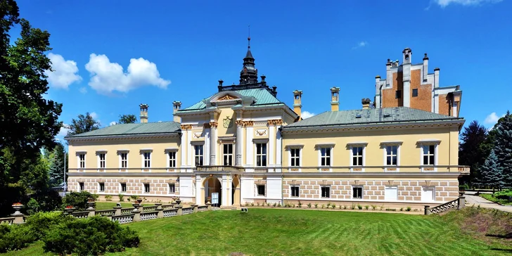 Luxusní apartmá na zámku ve Světlé nad Sázavou včetně prohlídky zámku