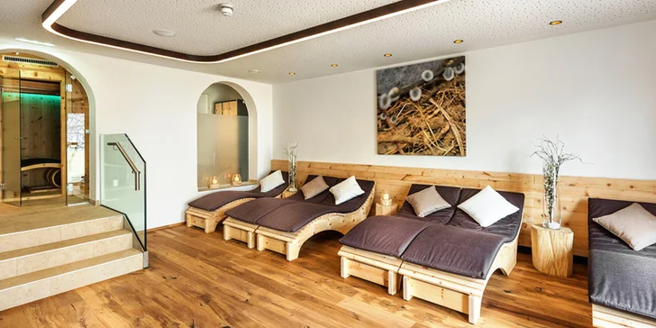 Nádherný a moderně vybavený hotel u Innsbrucku: neomezený wellness i možnost procedur, luxusní polopenze