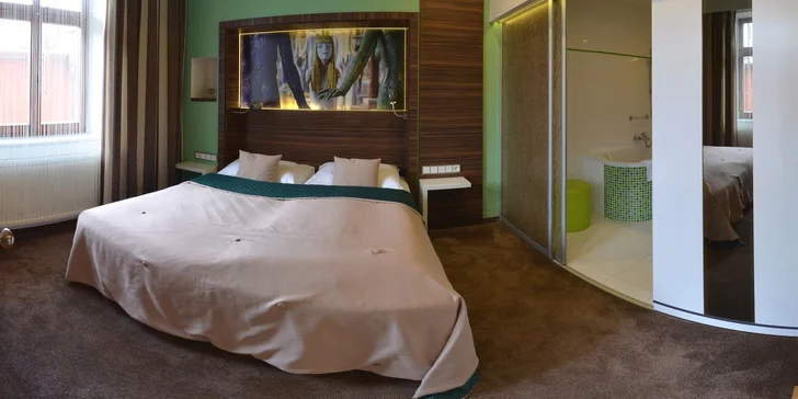 Pobyt v centru Litomyšle: apartmá s masážní vanou i infrakabinou, polopenze