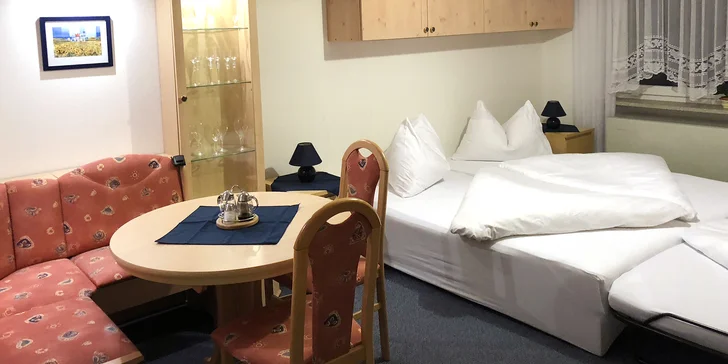 Apartmán Dominik v rakouských Alpách. Skvělá lokalita kousek od sjezdovek