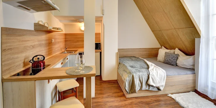 Dovolená v Třeboni: vybavené apartmány, případně i vlastní sauna nebo masáž