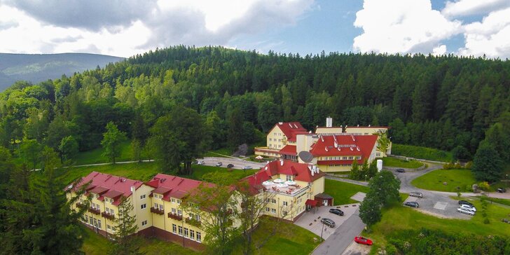 Blahodárný relax v polských Jizerských horách: polopenze, wellness i masáže