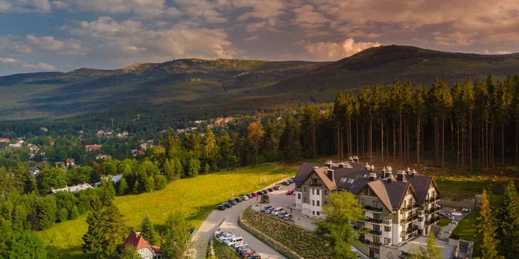 Relaxační pobyt v polských Krkonoších: neomezený wellness, polopenze i čoko balíčky