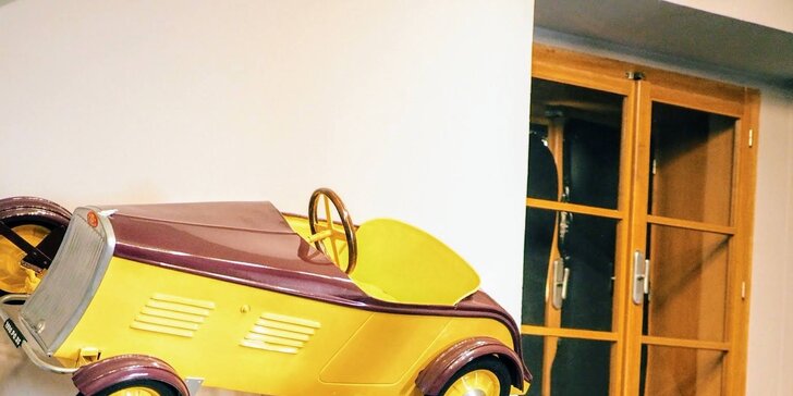 Muzeum šlapacích autíček Pedal Planet: vstupné pro děti, studenty či seniory, dospělé i celé rodiny