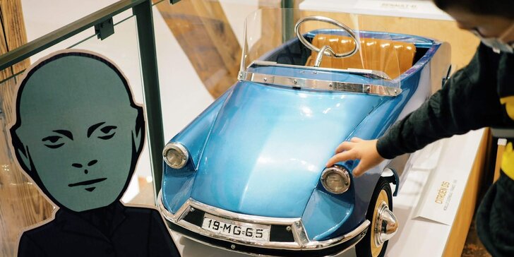 Muzeum šlapacích autíček Pedal Planet: vstupné pro děti, studenty či seniory, dospělé i celé rodiny