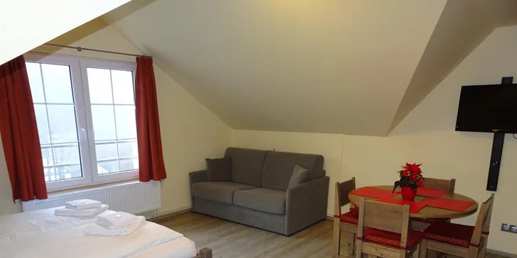 Apartmány ve stylovém penzionu v náruči Krušných hor se snídaněmi