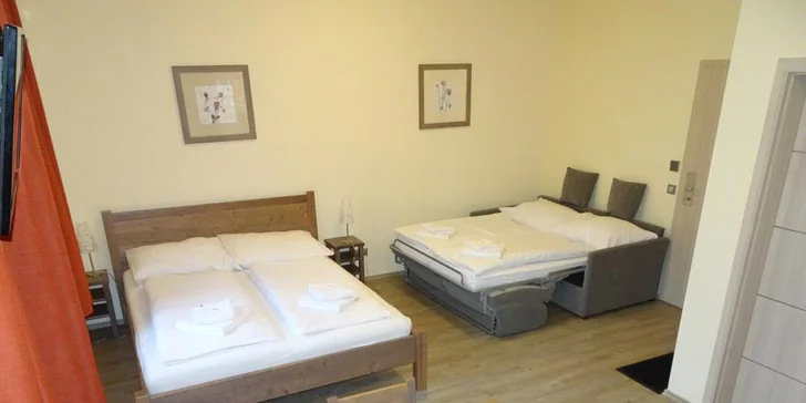 Apartmány ve stylovém penzionu v náruči Krušných hor se snídaněmi