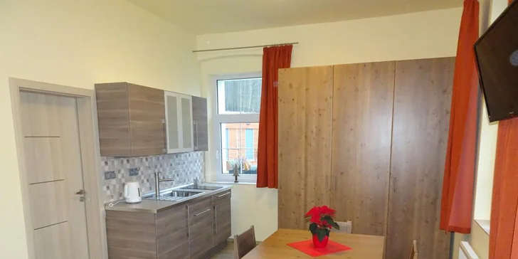 Apartmány ve stylovém penzionu v náruči Krušných hor se snídaněmi