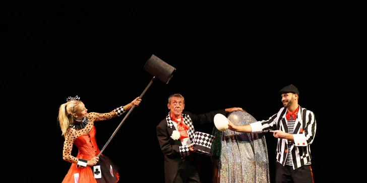 Dárkový balíček: 2 vstupenky na představení Divadla Image, program a CD