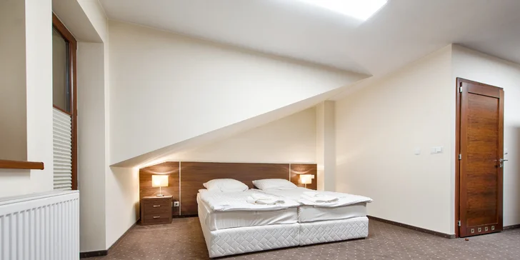 Moderní horský hotel u Zakopaného: snídaně a vstupy do termálů