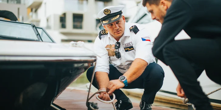 Kapitánský kurz na motorovou loď nebo plachetnici či 2hod. kondiční plavba