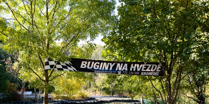 Jízda v terénní bugině pro děti od 8 do 15,9 let vč. zapůjčení výbavy