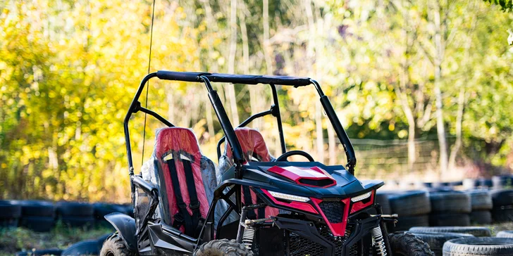 Jízda v terénní bugině pro děti od 8 do 15,9 let vč. zapůjčení výbavy
