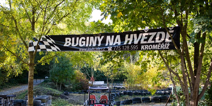 Jízda v terénní bugině pro děti od 8 do 15,9 let vč. zapůjčení výbavy