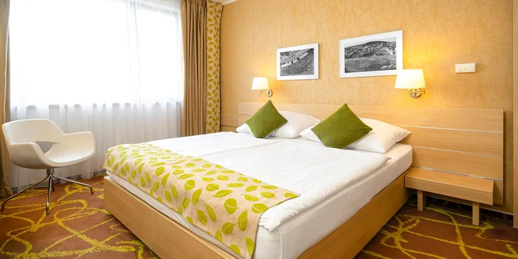 4* hotel v srdci stadionu fotbalové Slávie: moderní hotel se snídaní