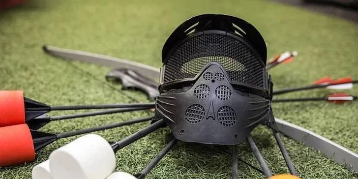 Archery tag: extrémně zábavný paintball s lukem a šípy až pro 10 hráčů