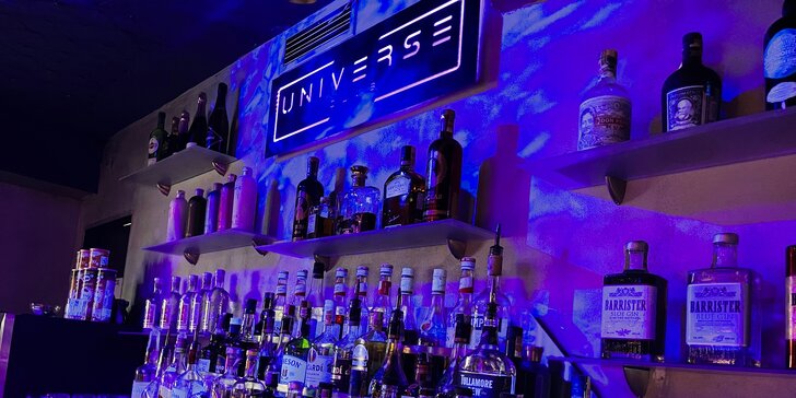 Drinky, vodní dýmka i narozeninová párty s výzdobou až pro 11 hostů v Universe Clubu